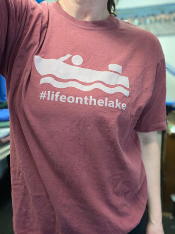 Adult T-Shirt - #lifeonthelake