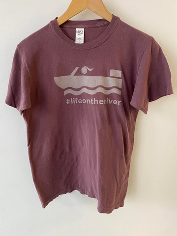 Adult T-Shirt - #lifeontheriver (ponytail)